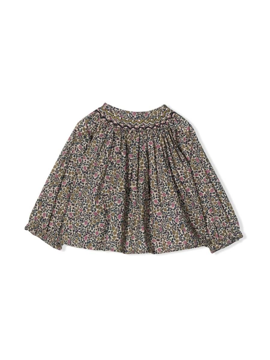 BONPOINT BLUSA SMOCKEE GRIOTTE