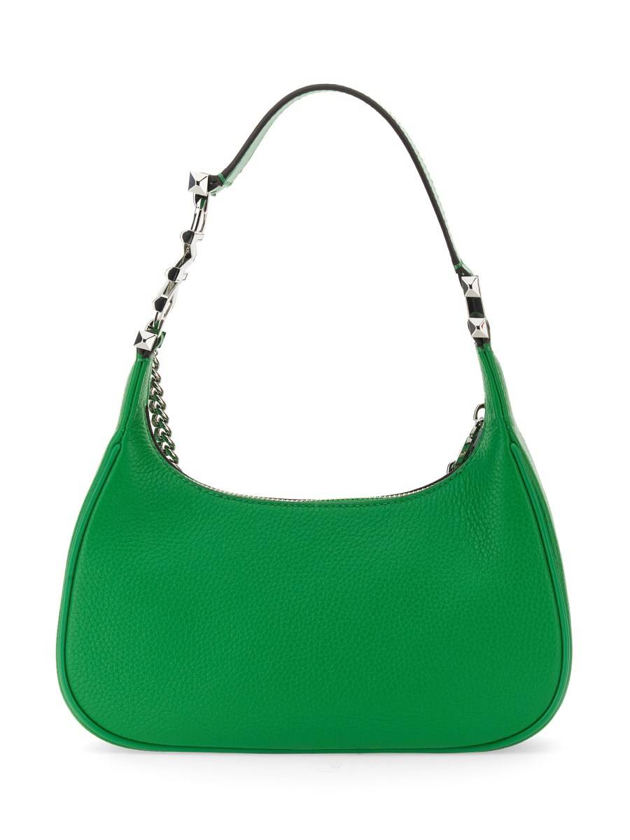 MICHAEL BY MICHAEL KORS BORSA A SPALLA PIPER IN PELLE MARTELLATA
