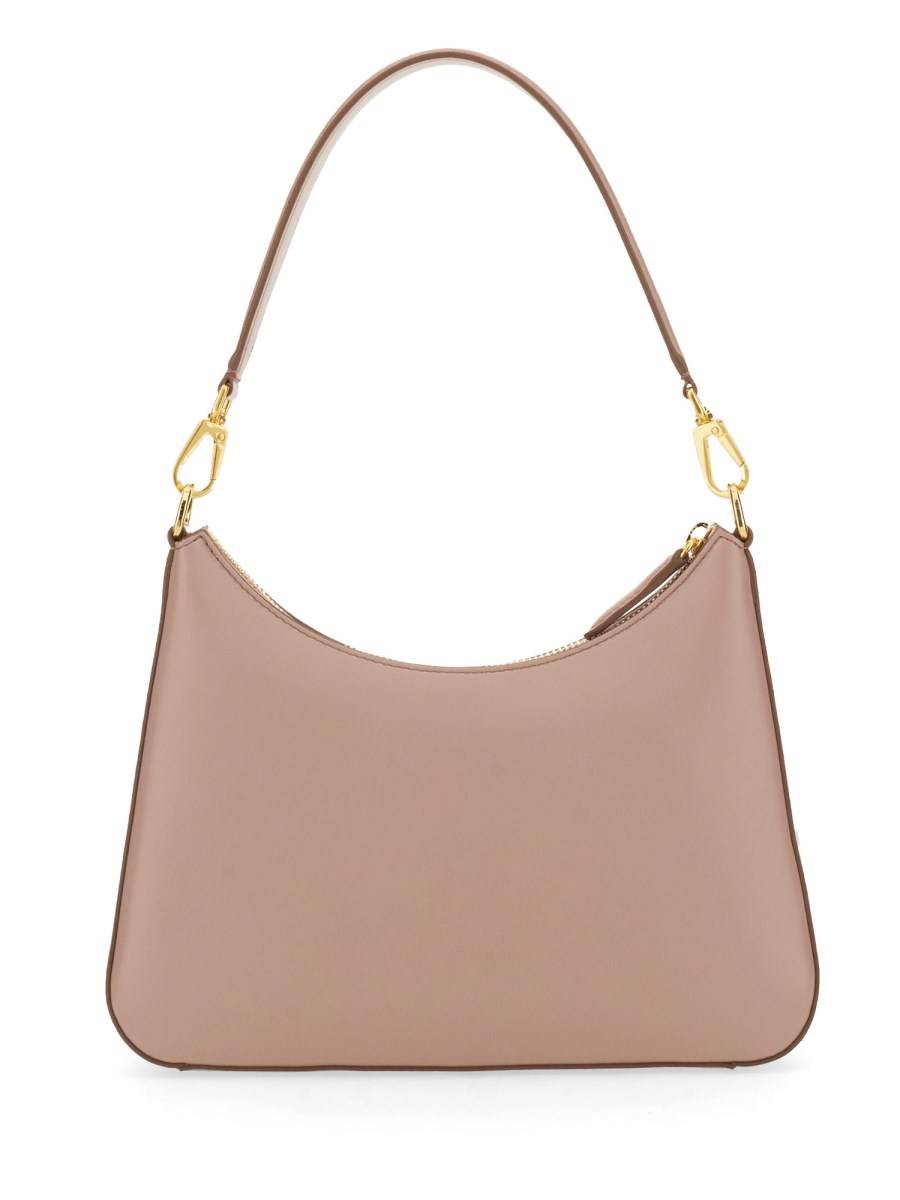 STELLA McCARTNEY BORSA A SPALLA SMALL CON LOGO IN ALTER NAPPA