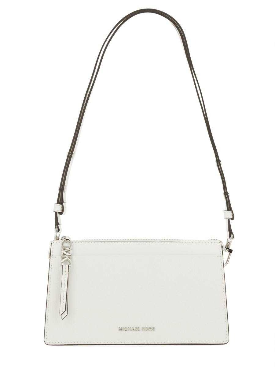 MICHAEL BY MICHAEL KORS BORSA A TRACOLLA "EMPIRE" GRANDE IN PELLE
