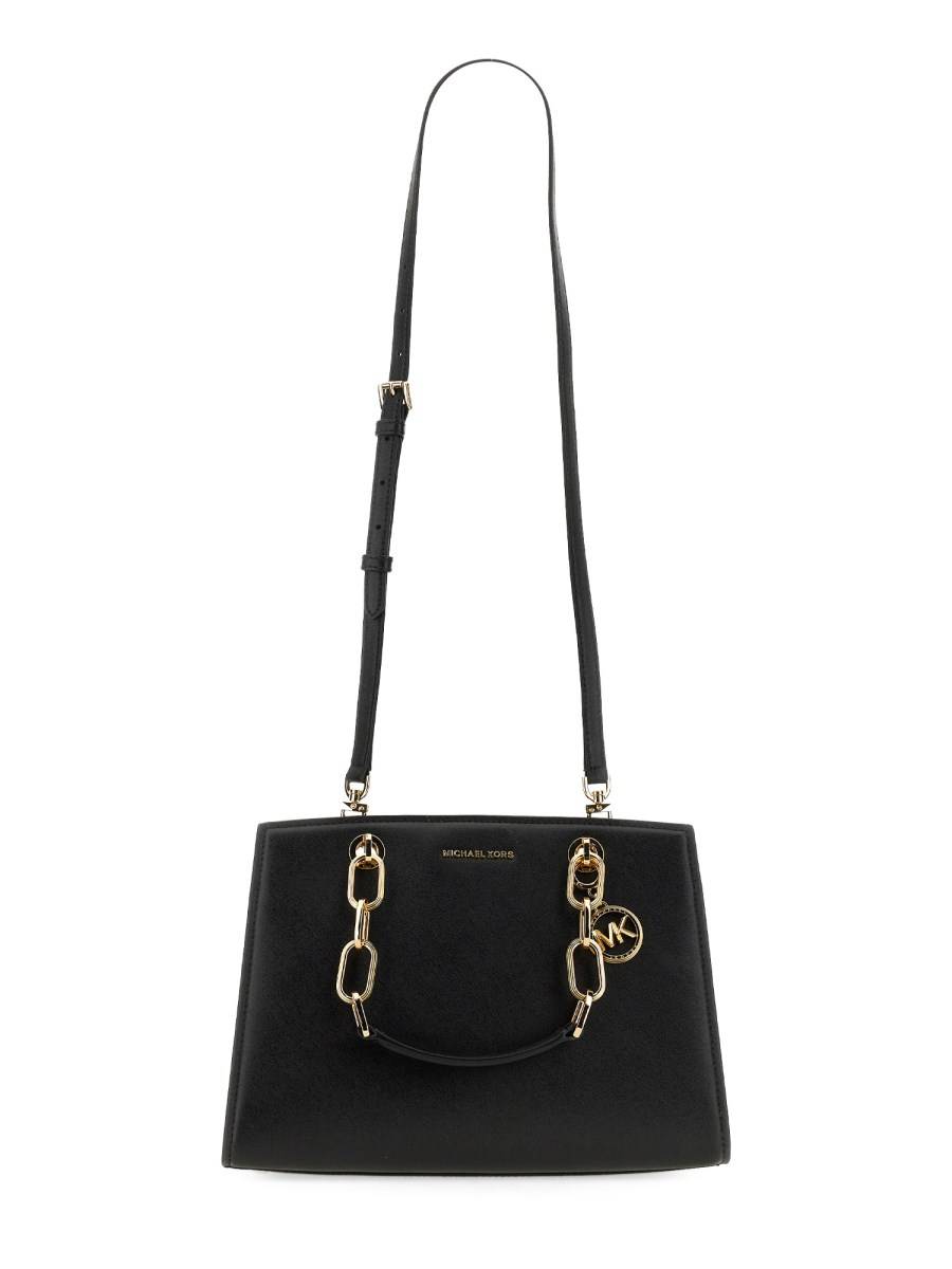 MICHAEL BY MICHAEL KORS BORSA "CYNTHIA" MEDIA IN PELLE