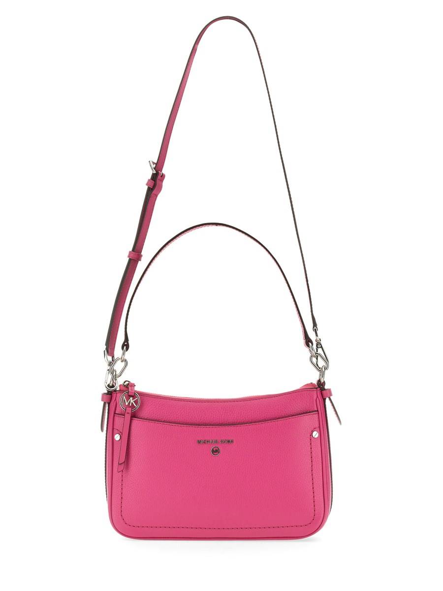 MICHAEL BY MICHAEL KORS BORSA IN PELLE MARTELLATA CON LOGO