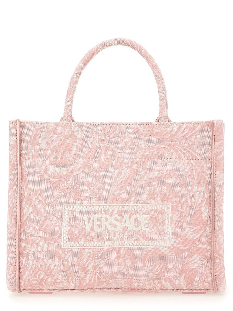 VERSACE BORSA SHOPPER "ATHENA" SMALL JACQUARD BAROCCO