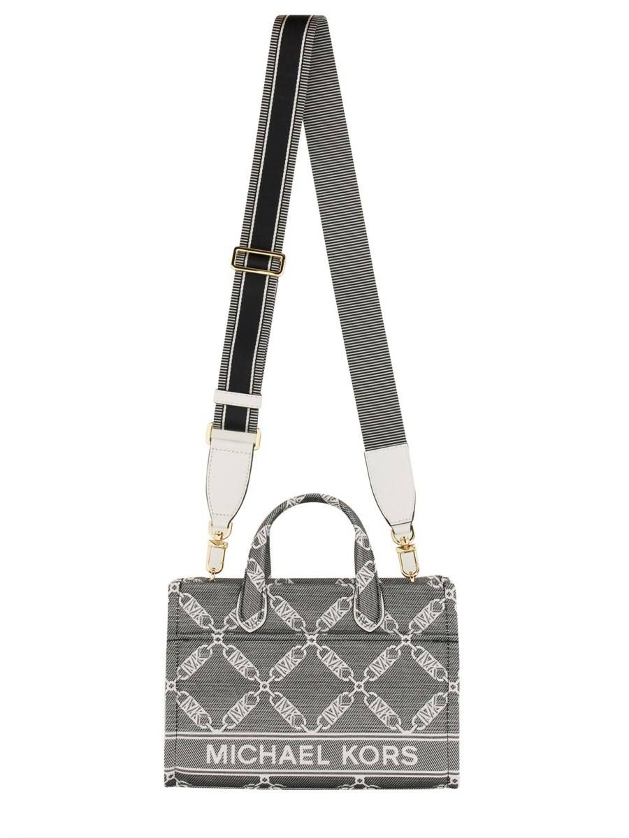 MICHAEL BY MICHAEL KORS BORSA TOTE GIGI SMALL CON LOGO JACQUARD EMPIRE