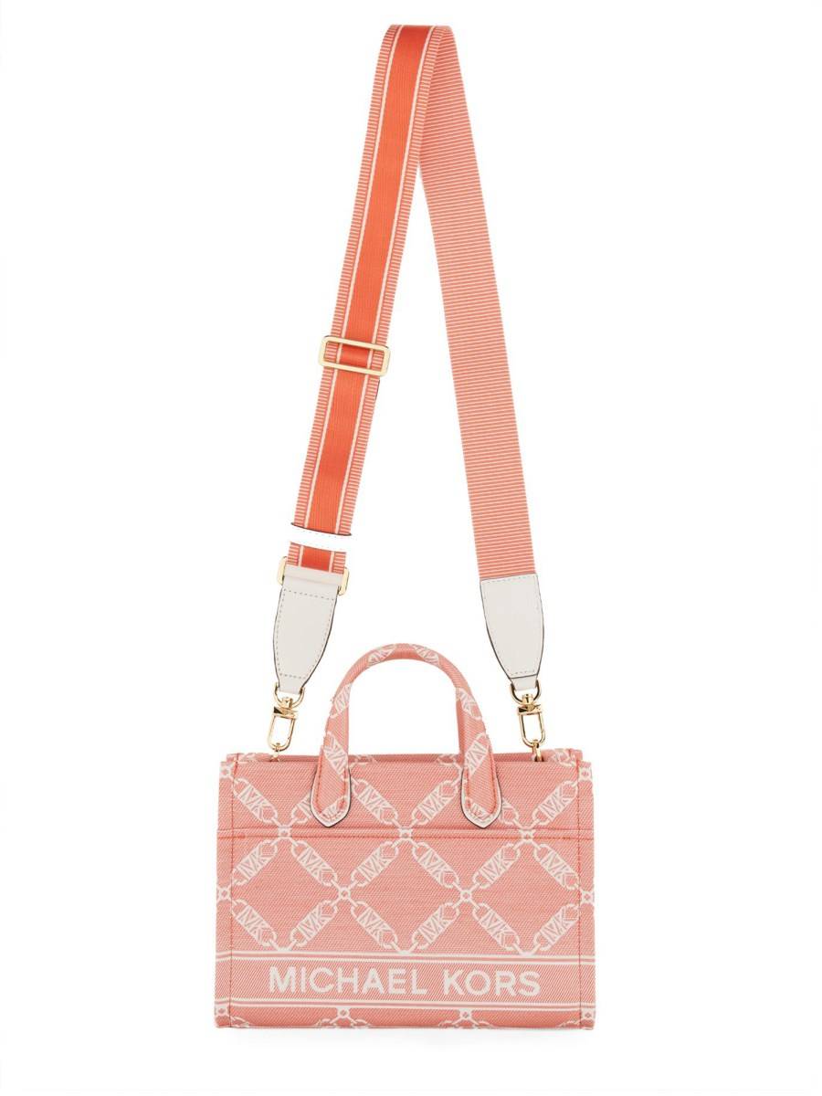 MICHAEL BY MICHAEL KORS BORSA TOTE GIGI SMALL CON LOGO JACQUARD EMPIRE