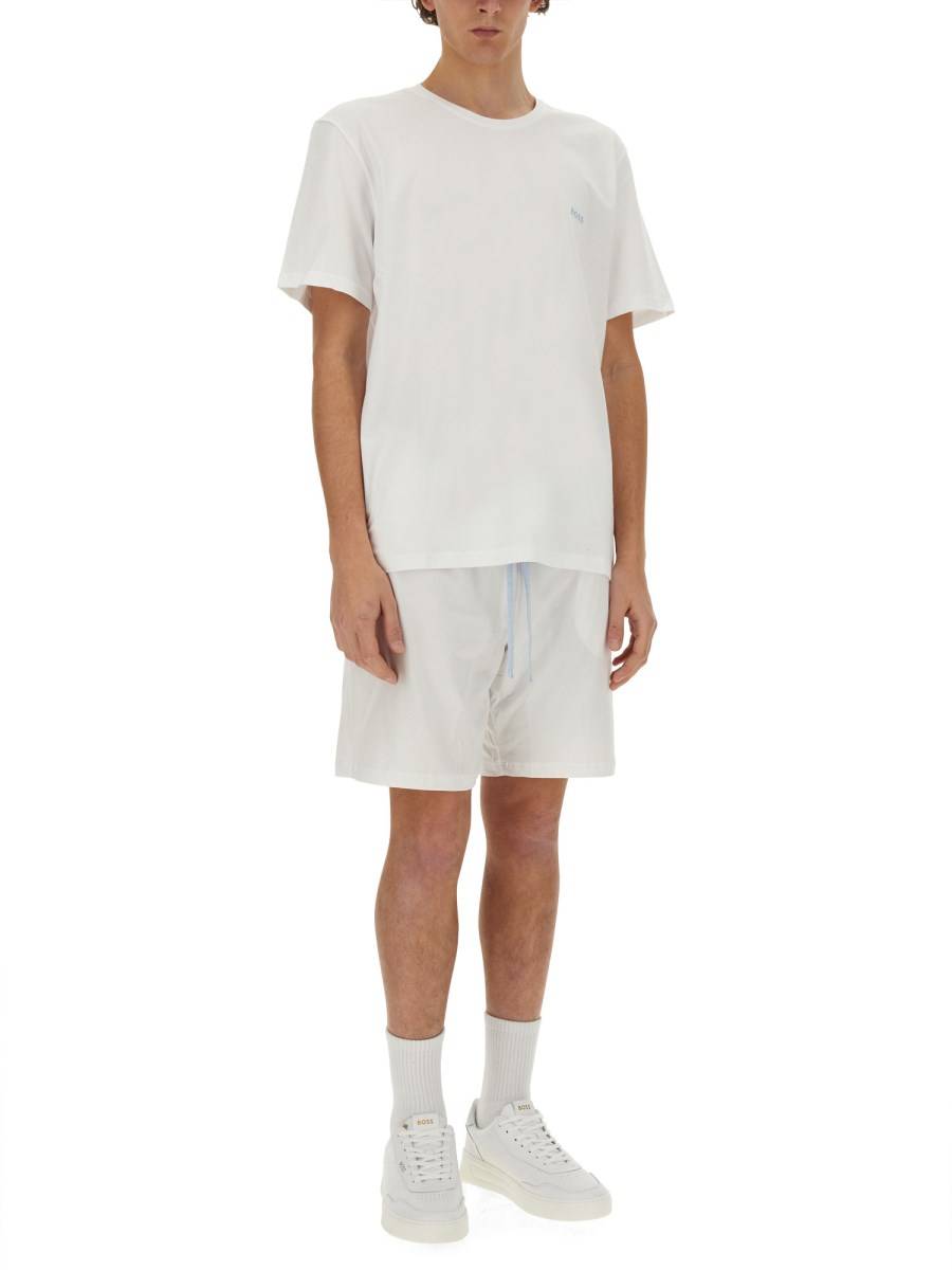 BOSS BERMUDA IN COTONE