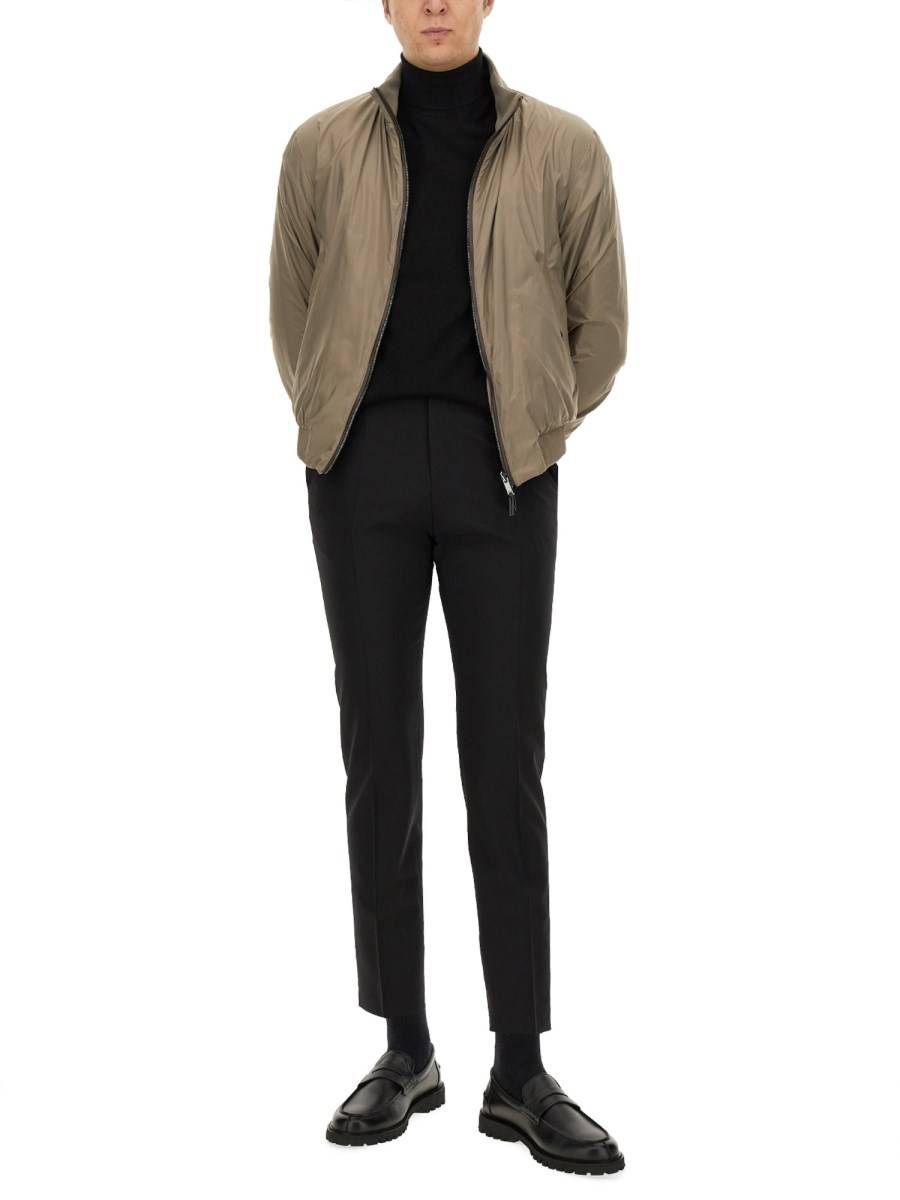 BOSS CAMEL GIACCA CON ZIP