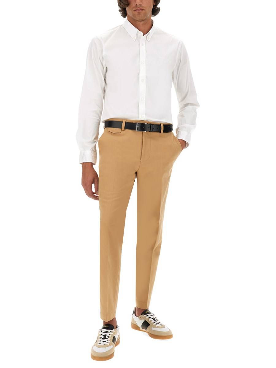 BOSS CAMICIA SLIM FIT IN COTONE