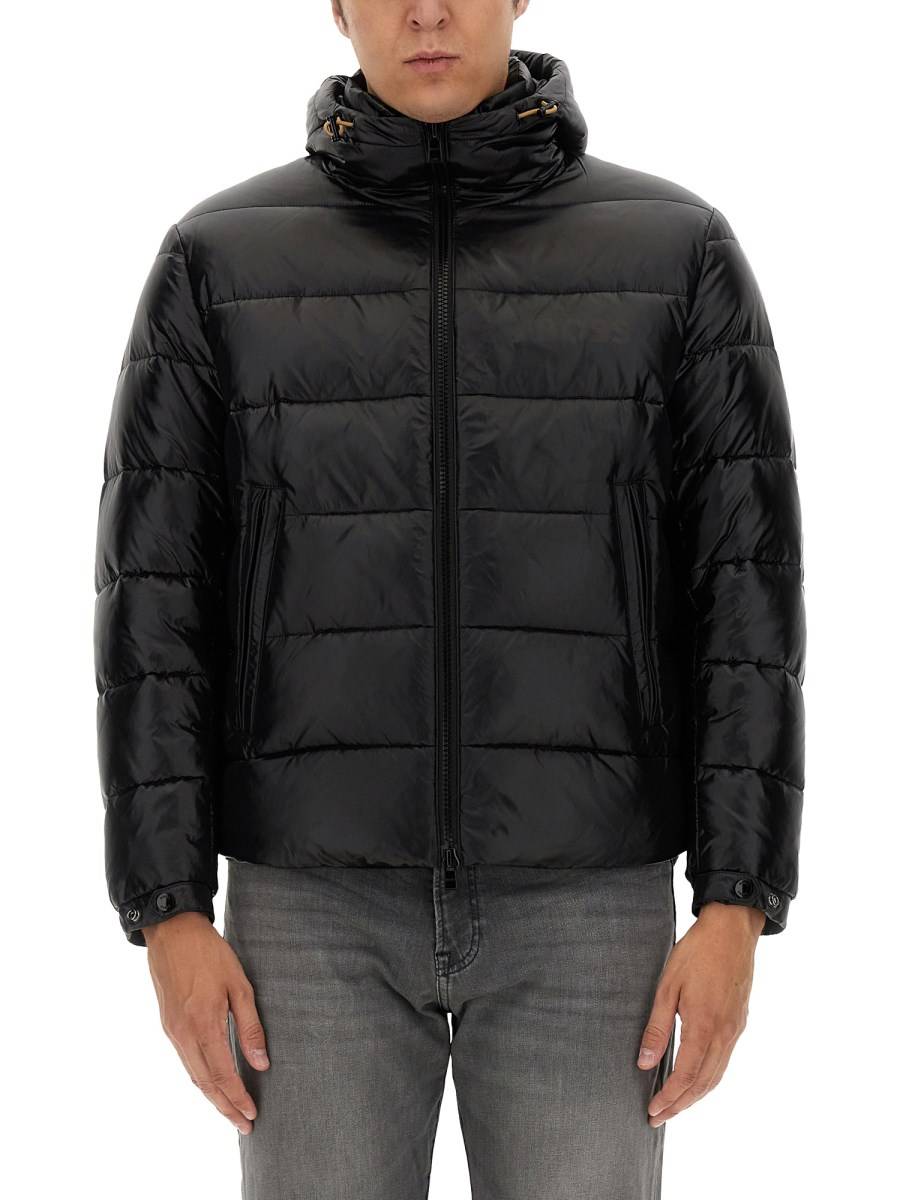 BOSS GIACCA CON ZIP IN NYLON