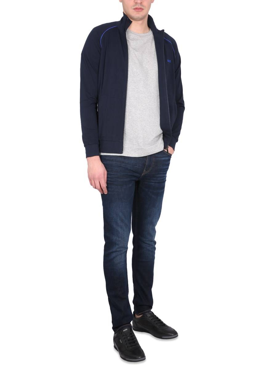 BOSS T-SHIRT IN COTONE CON STAMPA LOGO