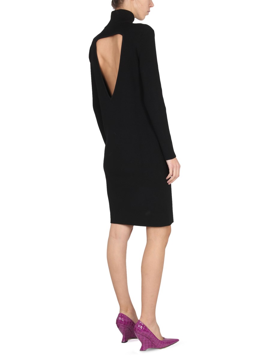 BOTTEGA VENETA ABITO IN MAGLIA DI LANA
