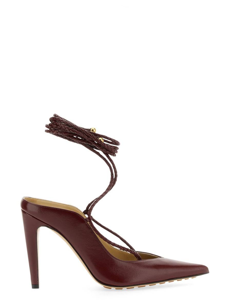 BOTTEGA VENETA DECOLLETE' SPRITZ CON LACCETTI