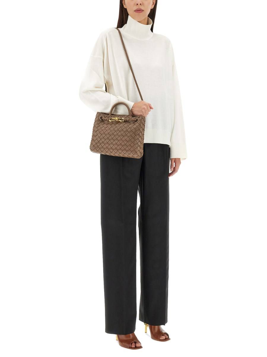 BOTTEGA VENETA MAGLIA DOLCEVITA IN LANA LEGGERA