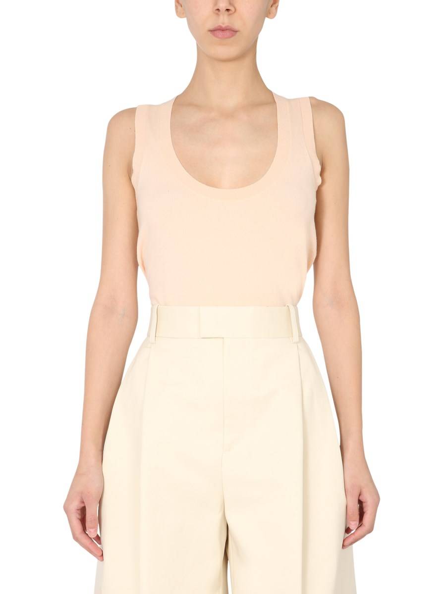 BOTTEGA VENETA MAGLIA LEGGERA SENZA MANICHE