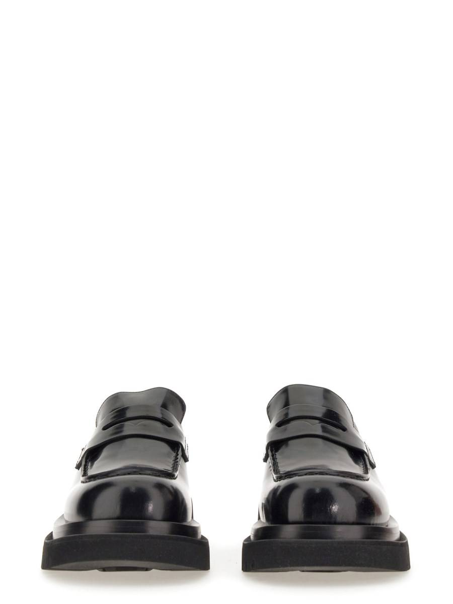BOTTEGA VENETA MOCASSINO LUG IN PELLE