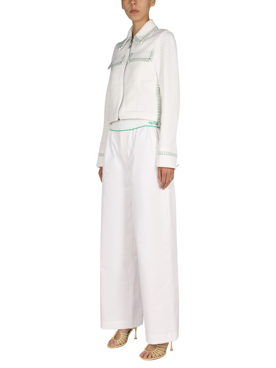 BOTTEGA VENETA PANTALONE IN TWILL DI COTONE