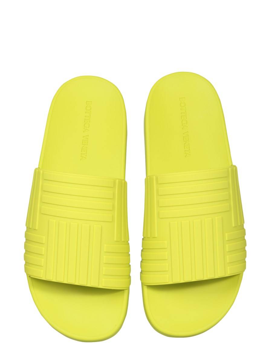 BOTTEGA VENETA SANDALO SLIDE IN GOMMA
