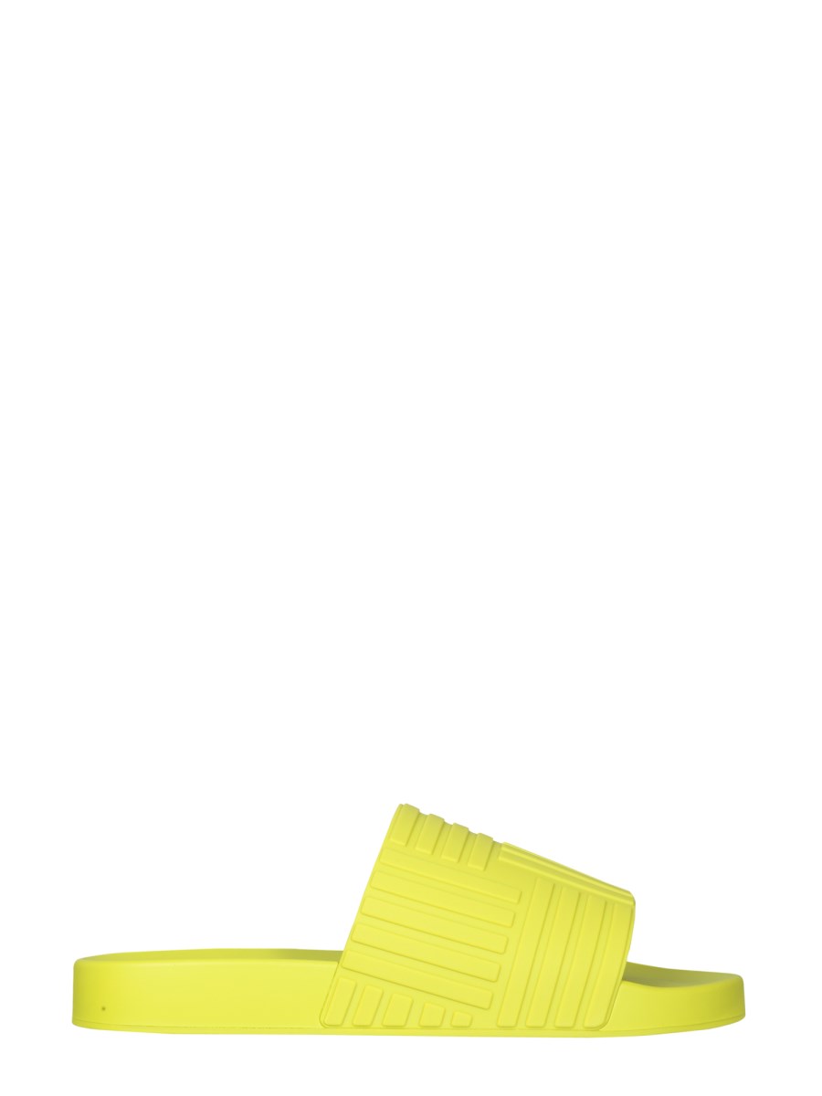BOTTEGA VENETA SANDALO SLIDE IN GOMMA