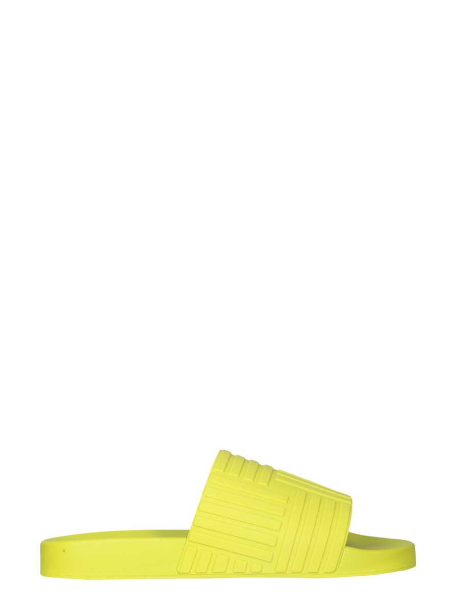 BOTTEGA VENETA SANDALO SLIDE IN GOMMA