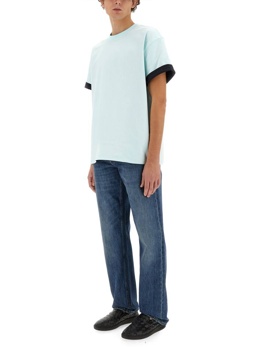 BOTTEGA VENETA T-SHIRT DOPPIO STRATO