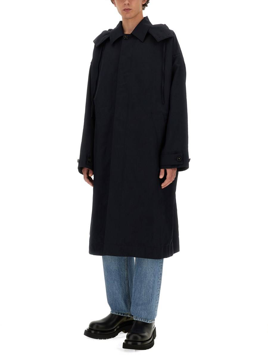 BOTTEGA VENETA TRENCH CON CAPPUCCIO