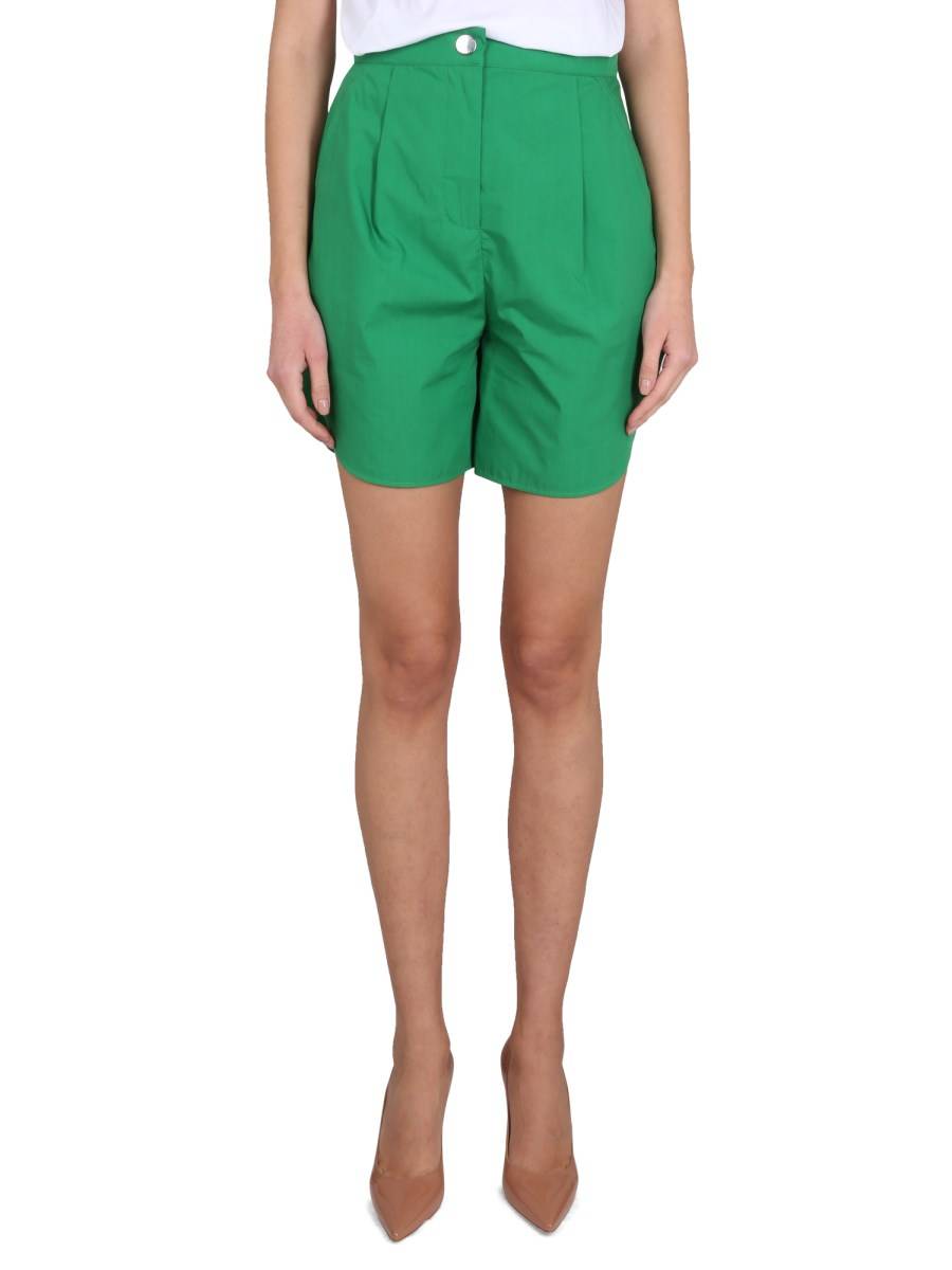BOUTIQUE MOSCHINO SHORT SPORT CHIC IN COTONE