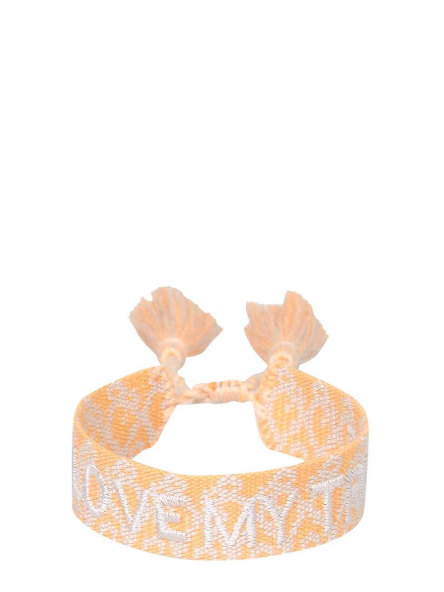 LABEL K BRACCIALE IN TESSUTO INTRECCIATO I LOVE MY TRIBE