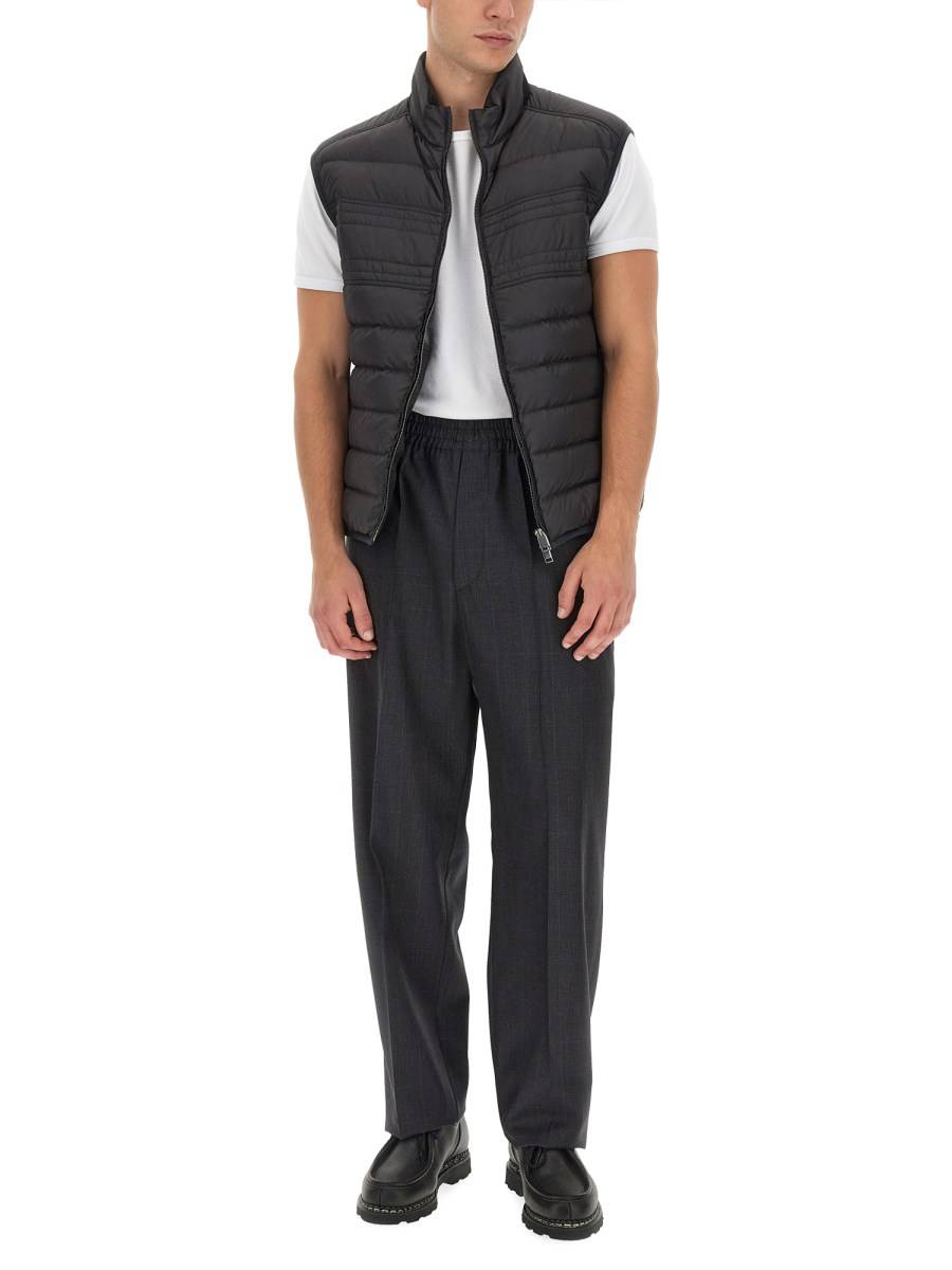 BRIONI GILET IN NYLON IMBOTTITO