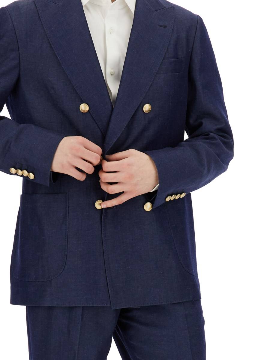 BRUNELLO CUCINELLI ABITO DOPPIOPETTO