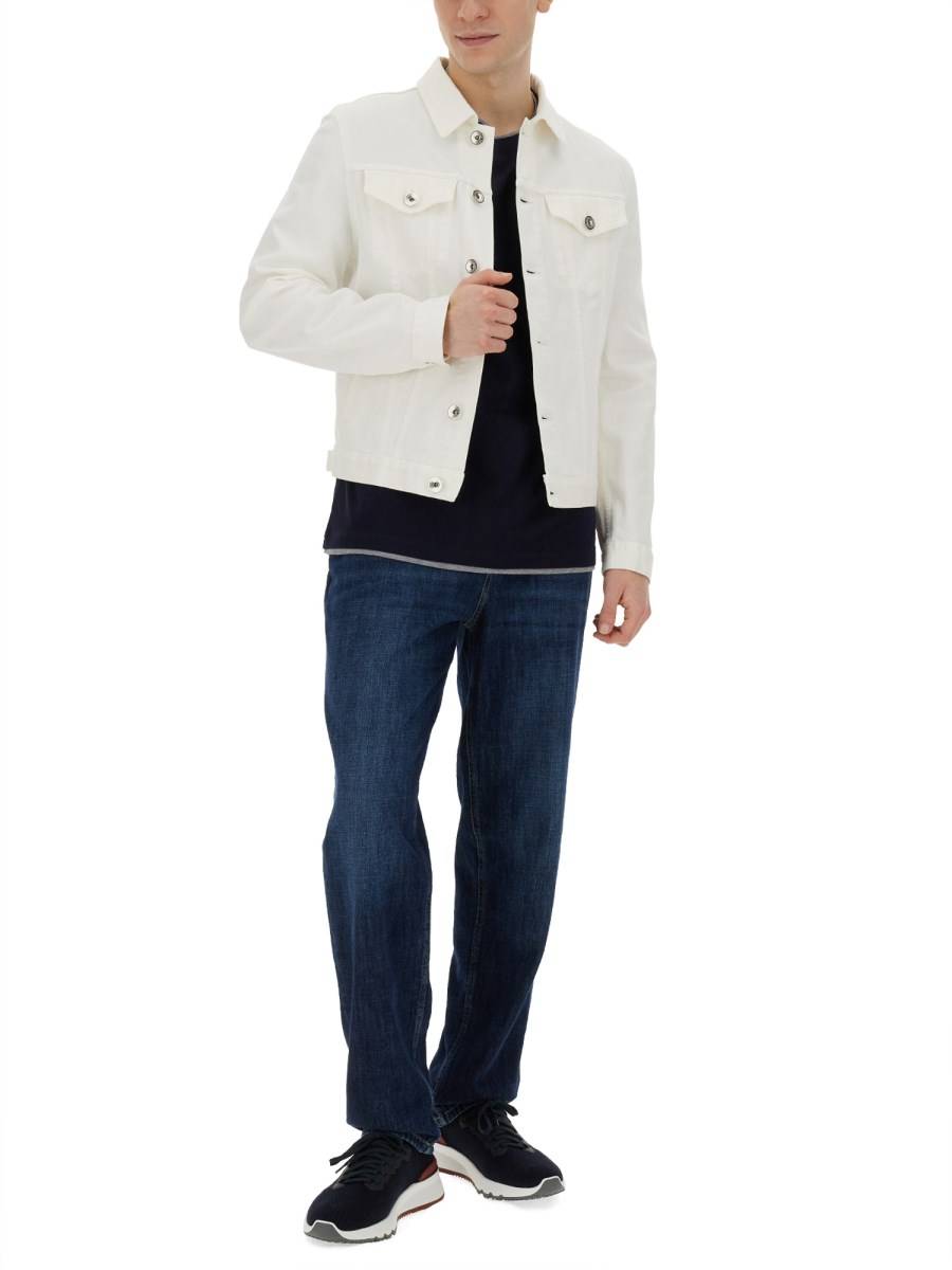 BRUNELLO CUCINELLI CAMICIA IN DENIM