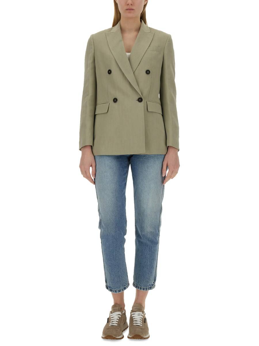 BRUNELLO CUCINELLI GIACCA IN TWILL
