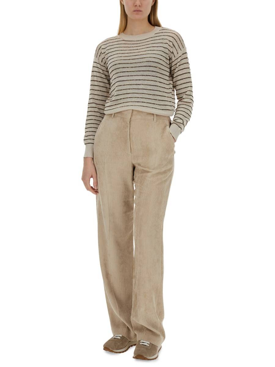 BRUNELLO CUCINELLI MAGLIA A RIGHE