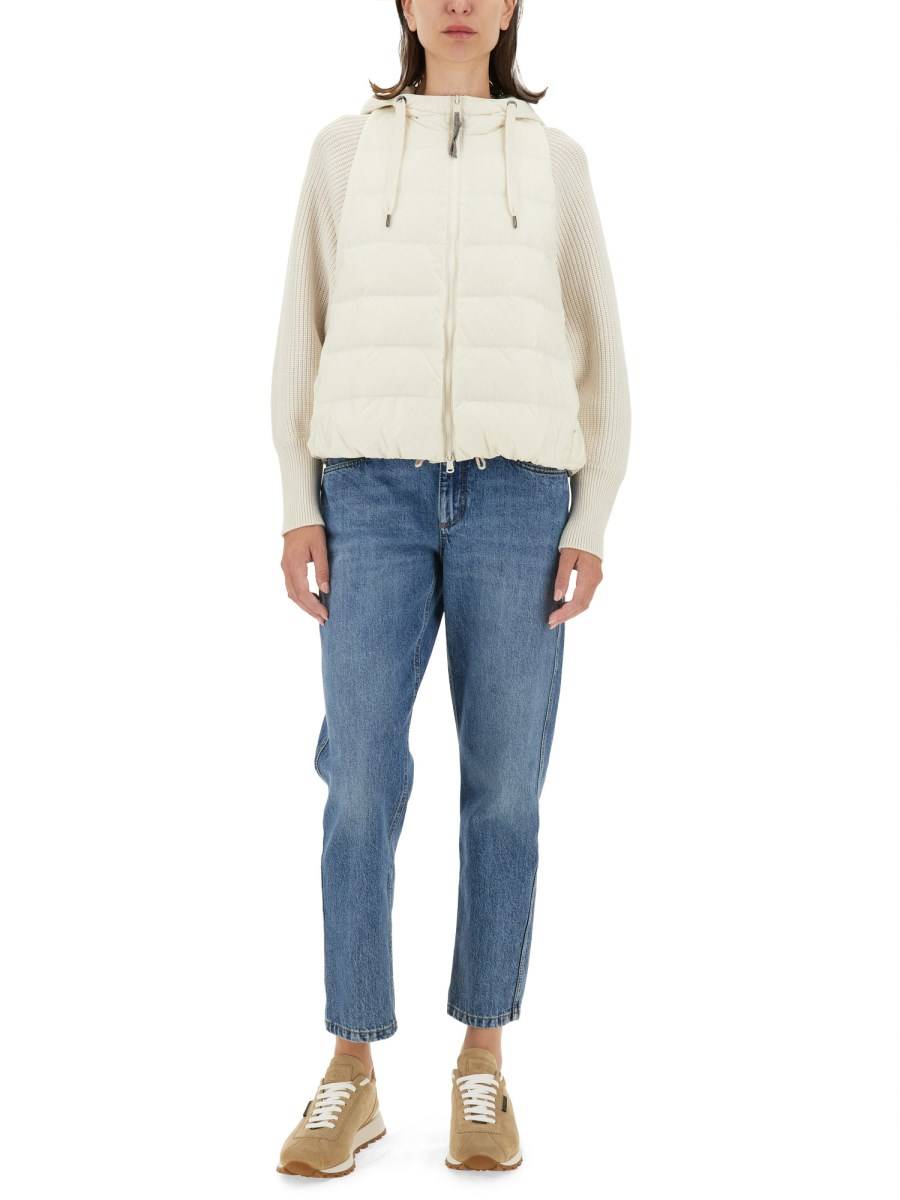 BRUNELLO CUCINELLI PIUMINO IN NYLON