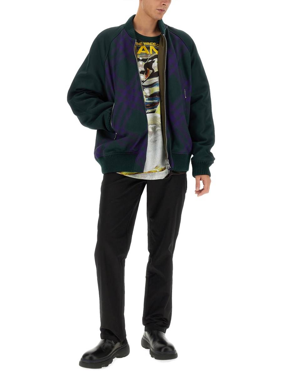 BURBERRY BOMBER REVERSIBILE