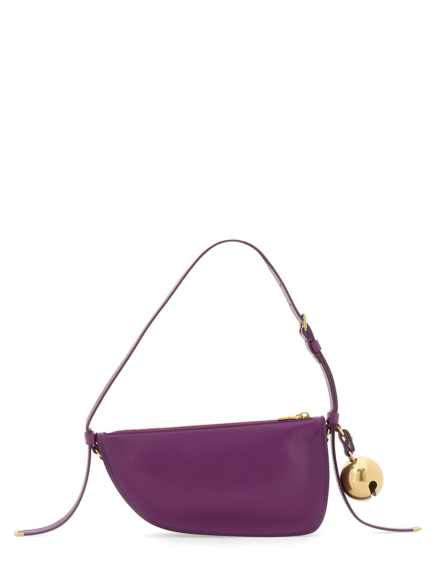 BURBERRY BORSA A TRACOLLA "SHIELD" IN PELLE