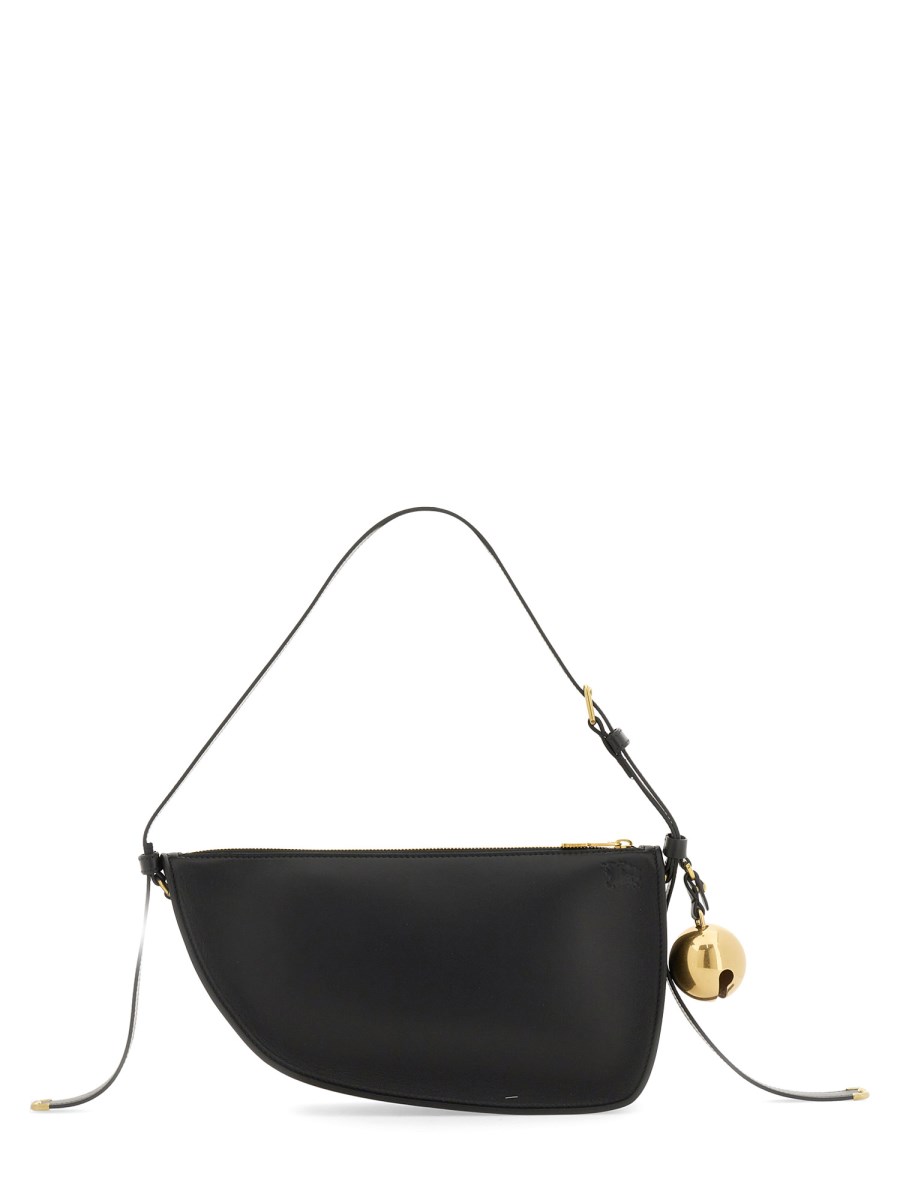 BURBERRY BORSA A TRACOLLA "SHIELD" IN PELLE