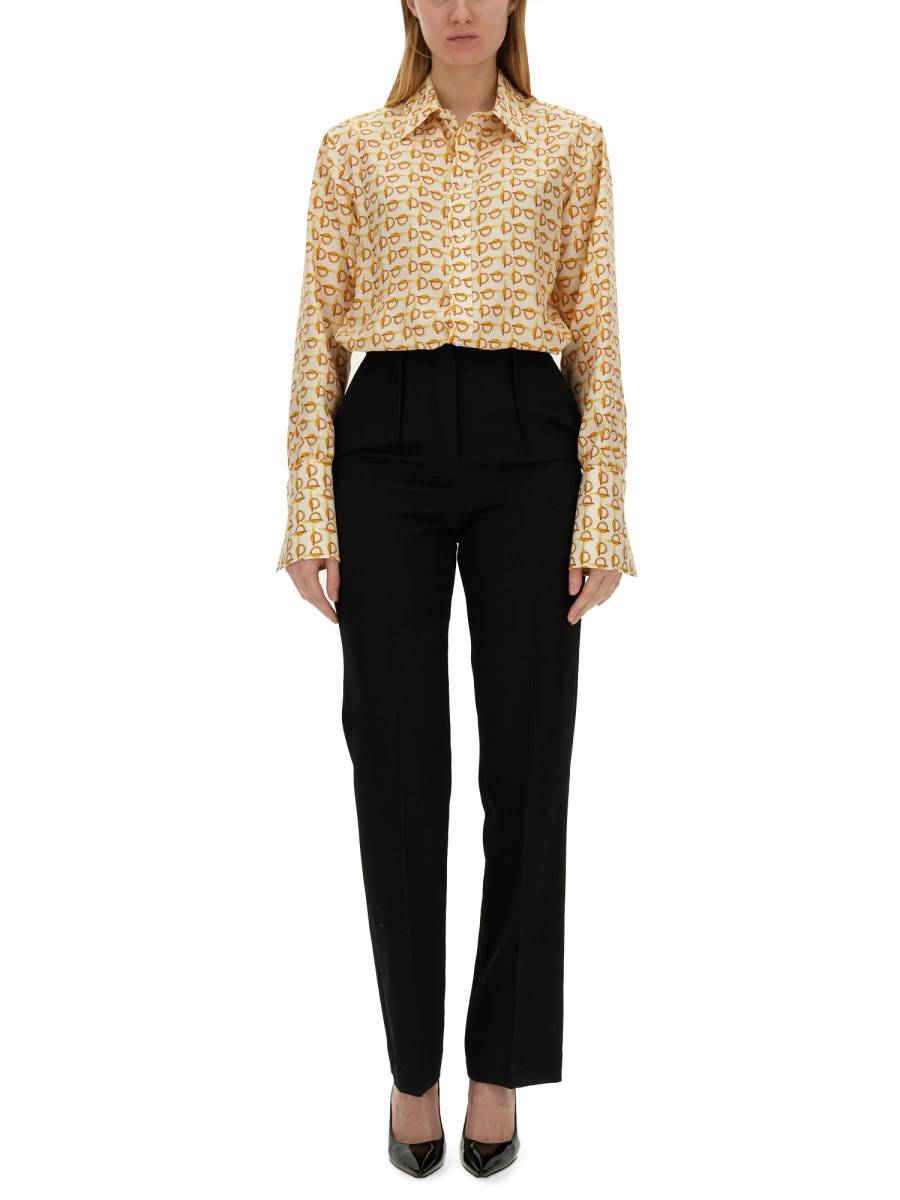 BURBERRY CAMICIA B IN SETA