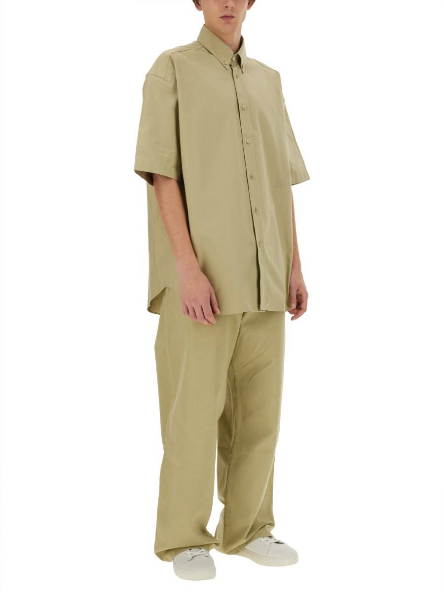 BURBERRY CAMICIA IN COTONE