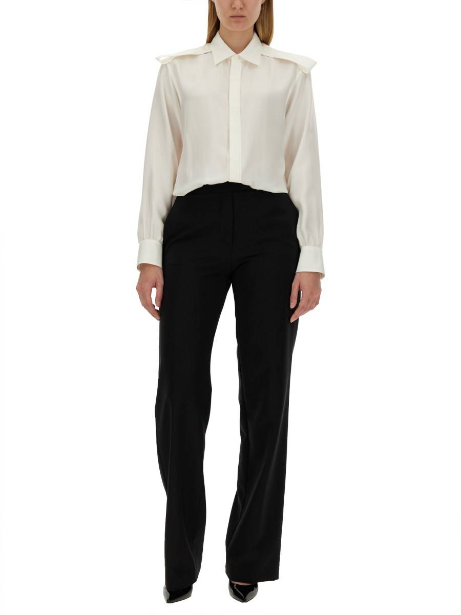BURBERRY CAMICIA IN SETA