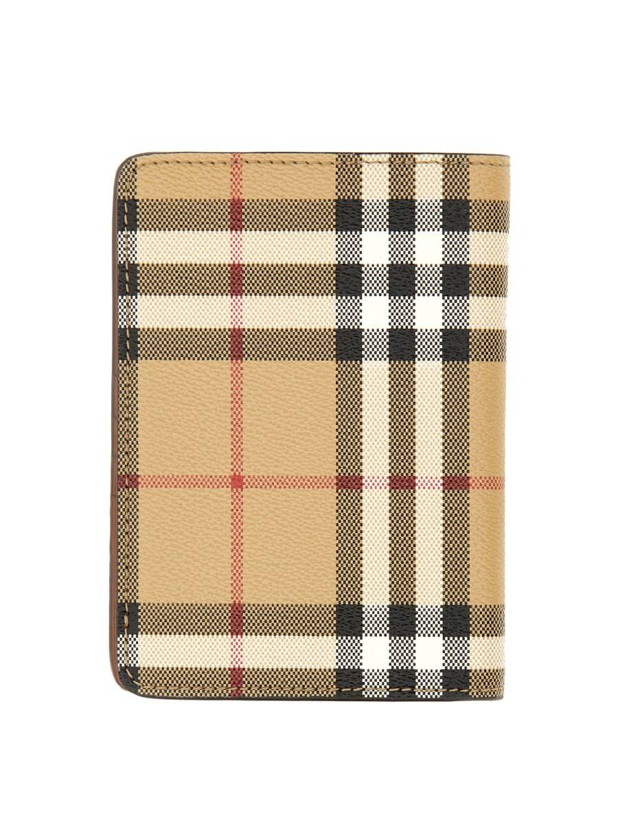BURBERRY CUSTODIA PER PASSAPORTO CHECK