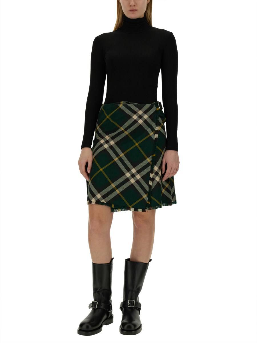 BURBERRY GONNA MINI IN LANA