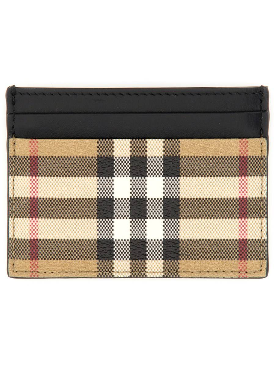 BURBERRY PORTACARTE CHECK