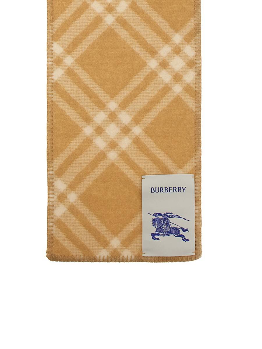BURBERRY SCIARPA IN LANA CHECK