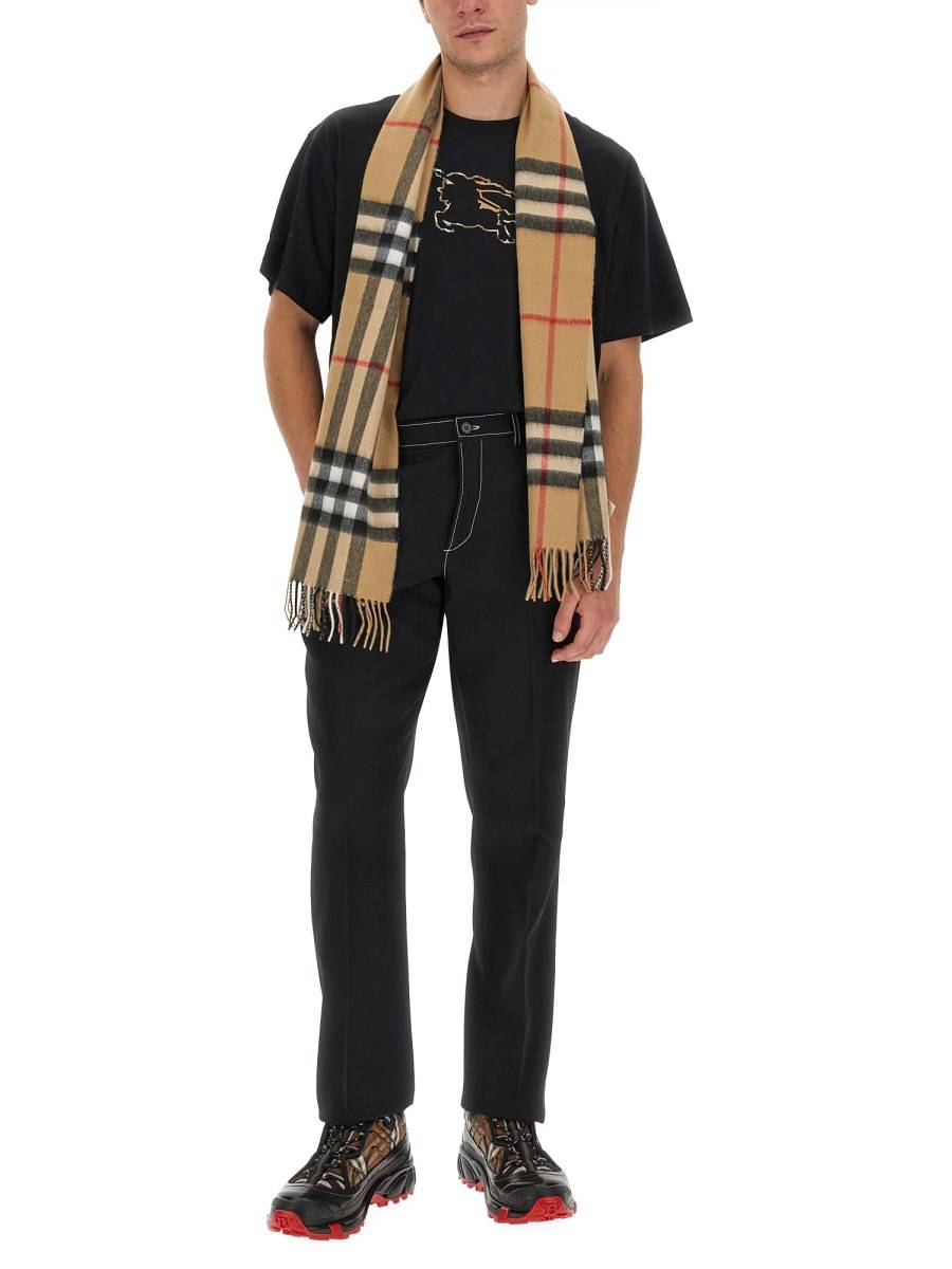BURBERRY T-SHIRT PADBURY IN JERSEY DI COTONE