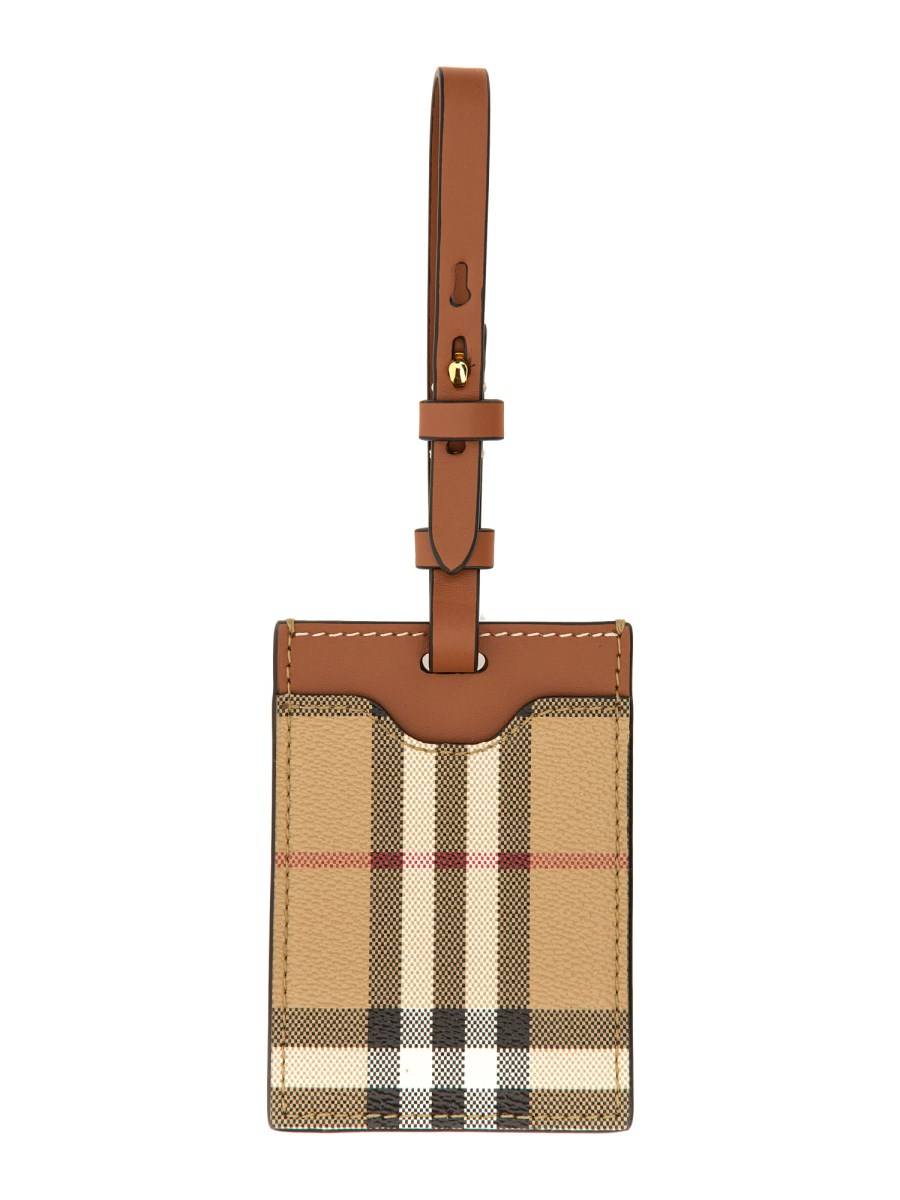 BURBERRY TARGHETTA PORTE ADRESSE CHECK