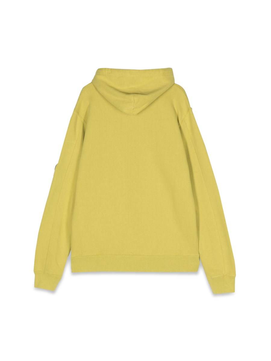C.P. COMPANY BASIC FLEECE HOODIE