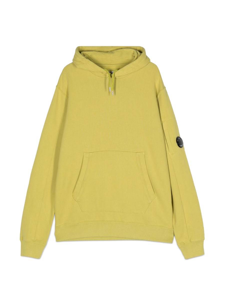 C.P. COMPANY BASIC FLEECE HOODIE