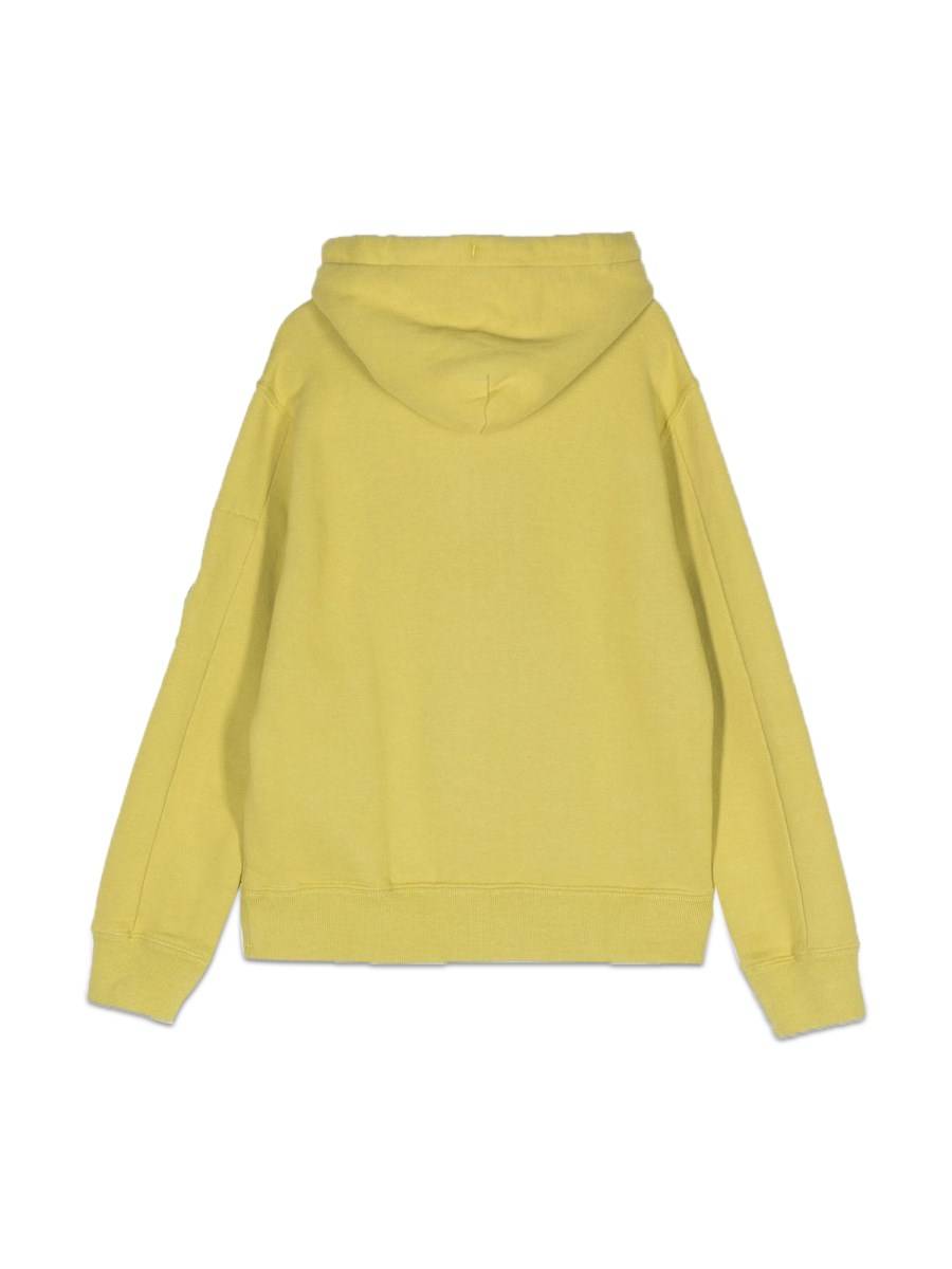 C.P. COMPANY BASIC FLEECE HOODIE