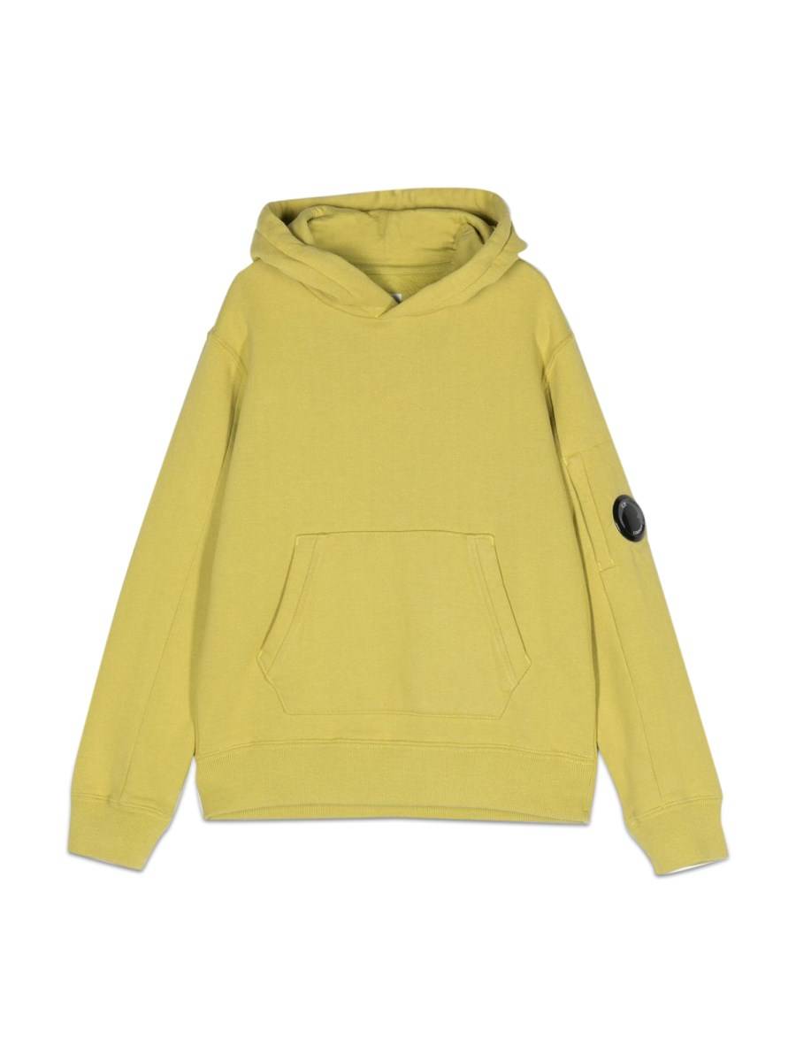 C.P. COMPANY BASIC FLEECE HOODIE