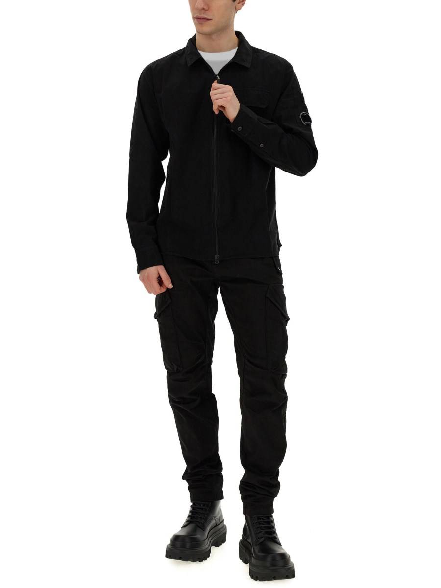 C.P. COMPANY CAMICIA CON ZIP